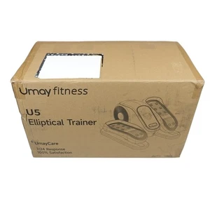 Umay Fitness U5 Elliptical Trainer Machine Compact Pedal Exerciser Remote New - Picture 1 of 13