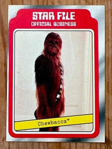 1980 Topps Star Wars Series 1 #5 CHEWBACCA!! EMPIRE STRIKES BACK - Exc! - Picture 1 of 2