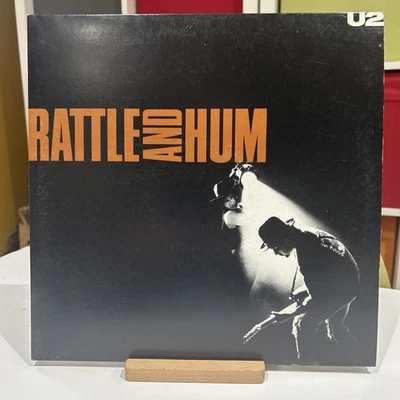U2 - RATTLE AND HUM 1st UK Island Records U27 Press 1988 Live 2xLP VG+/VG+ - Image 1 of 4