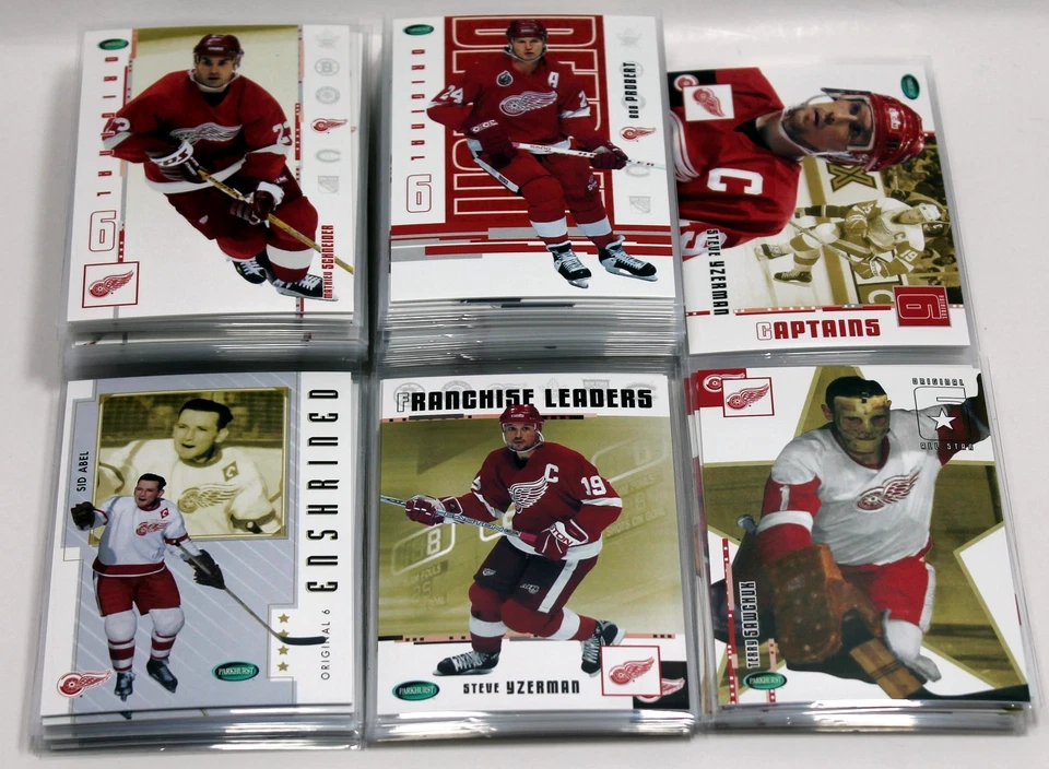 2003-04 Parkhurst Original Six Hockey Detroit Red Wings Single Card Pick List - Image 1 of 1
