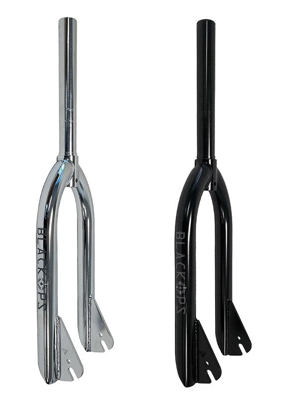 FORK Black-Ops 20 MX Threadless 1-1/8x3/8 CRMO Chrome/ Black - Image 1 of 1