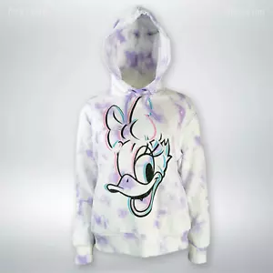 Disneyland Daisy Ente Krawatte-Dye Pullover Hoodie | Lavendel lila | M (42) - Bild 1 von 6