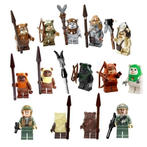 COMPLETE LEGO Ewok 14 Minifigure Set Star Wars 10236 7956 8038 Teebo Wicket - Picture 1 of 1