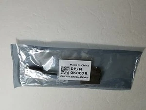 New - K807R Dell Display Port To VGA Cable 15 Pin Connector 7.25" (52-9) - Picture 1 of 4