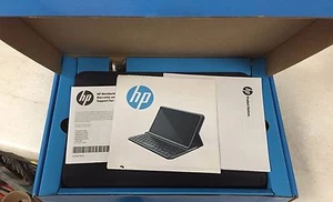 HP Pro Tablet 408 Bluetooth Keyboard Case Black K8P76AA - Picture 1 of 2