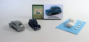 New! SMC-GG-1117 1940 Ford Sedan 4 Door HO-1/87 Scale White Resin Kit - Picture 1 of 5