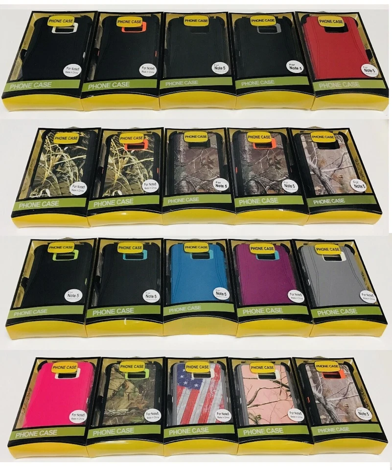 For Samsung Galaxy Note 5 Case Cover w(Belt Clip Fits Otterbox Defender Series) - Image 1 of 1