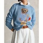 Women Versatile Loose Bear Knitwear, Ralph Sweater Lauren, Rl Knitted Sweater
