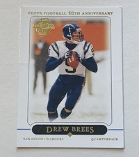 2005 Topps Drew Brees #23 San Diego Chargers