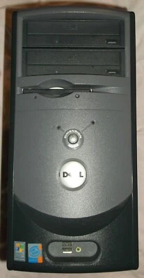 DELL DIMENSION 3000 DESKTOP TOWER AS-IS PC COMPUTER WINDOWS XP PROFESSIONAL 3GHZ - Image 1 of 4