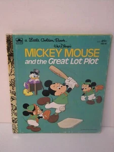 LITTLE GOLDEN BOOK #100-42 MICKEY MOUSE AND THE GREAT LOT PLOT 'M' Printing - Bild 1 von 4