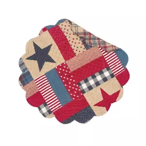 Bennington Americana Window Valance, tovaglietta + tovagliolo patriottico, stella, lenzuola da tavola - Foto 1 di 6