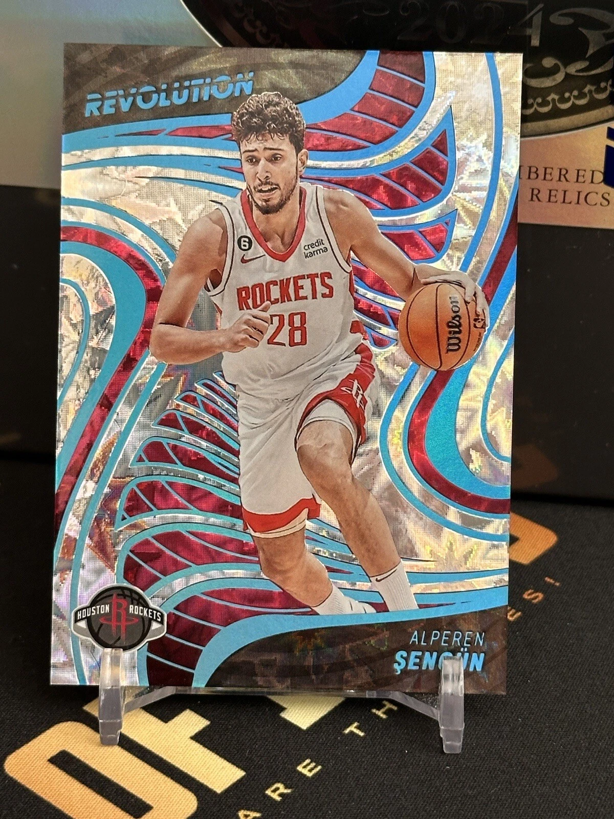 2021-22 Panini Revolution Alperen Sengun #149 Rookie Impact Parallel 123/149 RC