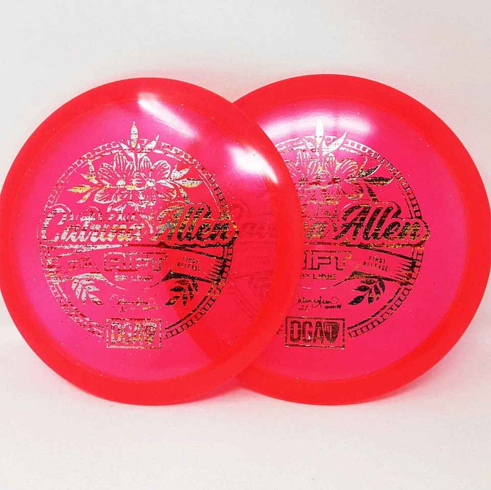 Set of (2) DGA 1st Release Sparkle Rift Catrina 175-6g Red Discs FREE SHIPPING 1 - Image 1 of 1