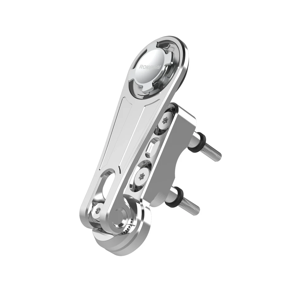 ROKFORM - Motorcycle Cell Phone Perch Mount, Clutch Perch Phone Mount Fits Mo... - Image 1 of 4