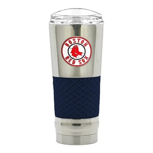 Boston Red Sox Chrom Becher 24 Unzen Vakuumisolierte Getränkebecher - Bild 1 von 1