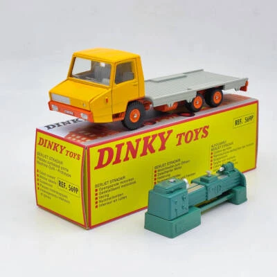 Atlas Dinky toys 569P Truck Berliet Stradair Plateau Surbaisse Machine Outil - Image 1 of 4