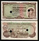 Portuguese India 1000 ESCUDOS P-46 1959 Sailing Ship RARE Indian Currency Money