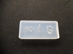 mini silicone mold crown for Uv resin 20mm 40mm - Picture 1 of 2