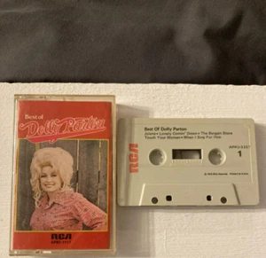 DOLLY PARTON Best of CASSETTE TAPE RCA 1975 First Pressing Vintage - Picture 1 of 1