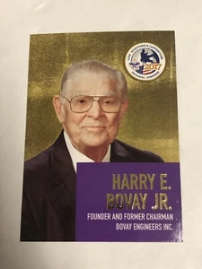 GOLD Harry E. Bovay Jr. 2017 National Scout Jamboree Trading Card Packs BSA - Picture 1 of 2