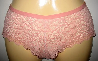 RENE ROFE' - FORRADO ENCAJE ROSA CLARO - PANTY PANTALÓN CORTO NIÑO - LADOS 5.5" - PEQUEÑO Foto 1 de 2