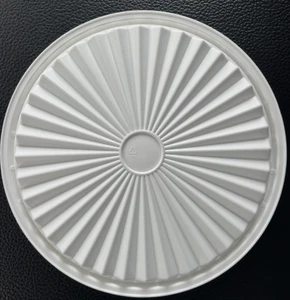 Tupperware Servalier Bowl Sello de Repuesto 6.5" Redondo Blanco Molde #808 Nuevo - Imagen 1 de 4