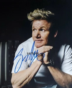 GORDON RAMSAY #2 SIGNED AUTOGRAPHED 8X10 REPRINT PHOTO MAN CAVE CHRISTMAS GIFT - Picture 1 of 1