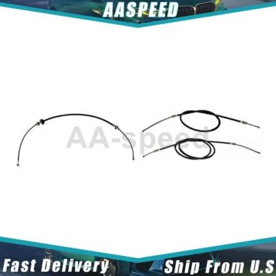 Трос стояночного тормоза передний задний для 1992 1993 1994 1995 1996 Ford Bronco 3 шт. - Изображение 1 из 4