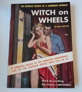 Witch on Wheels by Bill Boltin ~ Vintage Sleaze GGA ~ Uni-Book #66 - Bild 1 von 6