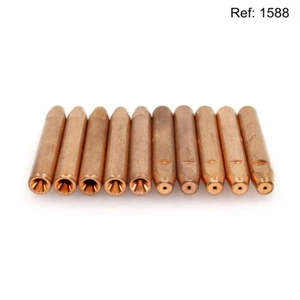 1588 MIG Welding Standard Duty Contact Tip 0.8mm for Bernard 1500 Q/S Guns Q-10 - Picture 1 of 3