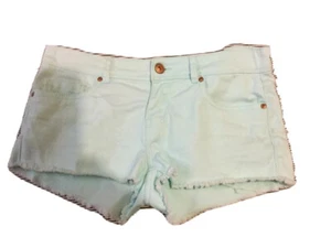 Pantalones cortos de mezclilla azul Teens Denim & Co talla Reino Unido Talla 6 1639 - Imagen 1 de 5