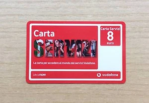 RICARICA TELEFONICA OMNITEL / VODAFONE - CARTA SERVIZI - 8 EURO - 2012 - Picture 1 of 1