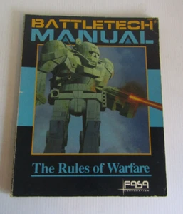BattleTech Rules of Warfare Manual #1626 Sourcebook FASA 1987 - Picture 1 of 4