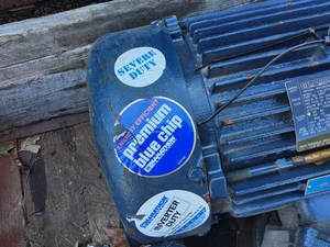 MARATHON BLUE CHIP SEVERE DUTY  MARINE 7.5HP 208-230/460V 3PH 1760RPM 215T - Picture 1 of 3