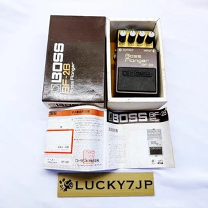 Boss BF-2B Bass Flanger Vintage Effektpedal für Gitarre Japan MIJ SN 774400 Originalverpackt - Bild 1 von 15