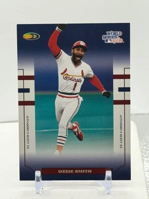 Ozzie Smith singles! Game-Used, Inserts, Parallels, Serial # - you choose! - Image 1 of 4