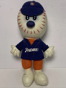 Peluche de colección Nanco San Diego Padres MLB cabeza grande mascota de peluche - Imagen 1 de 13