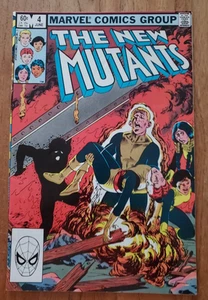 THE NEW MUTANTS #4 MARVEL COMICS 1983 in pristine high grade condition - Picture 1 of 8