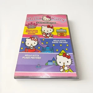 Hello Kitty 3 DVD Collection New Sealed 15 Vintage Adventure Magical Episodes - Picture 1 of 2