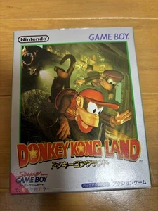 Donkey Kong Land and Donkey Kong GB Game Boy Cartridge Set Tested - Picture 1 of 3
