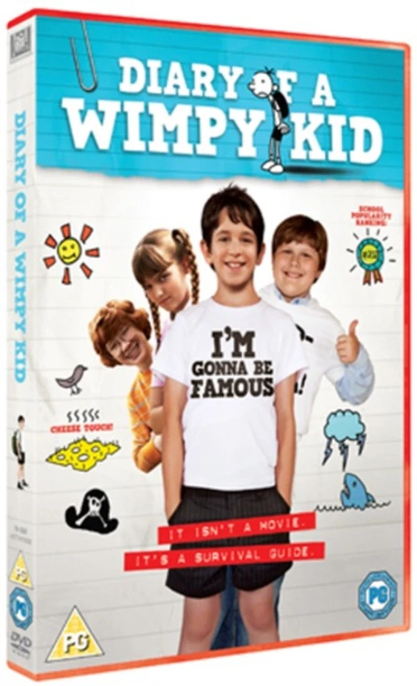 Diary of a Wimpy Kid (DVD) Chloë Grace Moretz Zachary Gordon (UK IMPORT) - Image 1 of 1