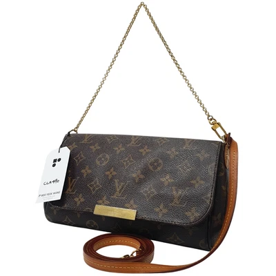 Auténtico bolso diario Louis Vuitton Favorite MM monograma M40718 garantizado CLA490 Foto 1 de 4