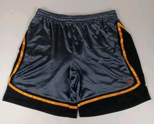 And1 Basketball Shorts Mens Size 3XL Dazzle Shiny Silky Vtg Y2k Loose Baggy - Picture 1 of 19