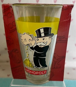 Monopoly Pennybags in vetro da collezione zio ricco francese Hasbro Intermarché giallo - Foto 1 di 14