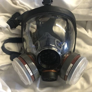Parcil Safety PD-101 Full Face Gas Mask Respirator OV & Particulate Filtration - Picture 1 of 2