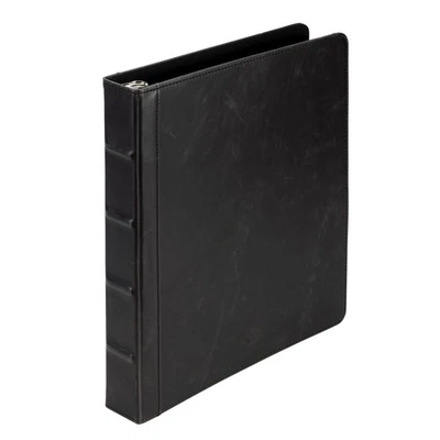 Vintage Hardback 3 Ring Binder, Professional Binder Organizer, Planner, 1 Inc... - Image 1 of 4