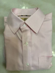 Class Club boys dress shirt. Gold Label, size 10-12. Button front, long sleeve. - Picture 1 of 6