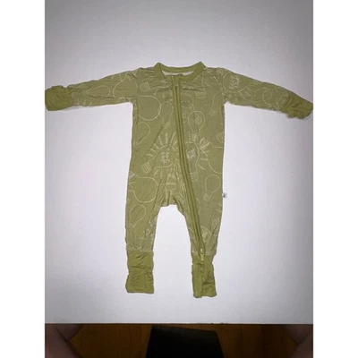 Laree + Co Light Bulb Print Bamboo Viscose Sleeper NB - Image 1 of 4