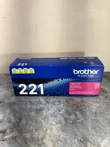 Genuine Brother TN-221M Magenta Toner Cartridge – OEM for HL-3140CW, MFC-9130CW - Picture 1 of 4